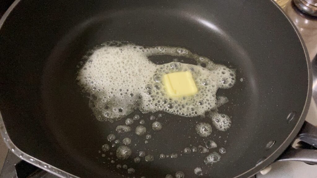 バター投入
