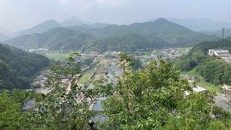 恵比須岩付近からの眺望