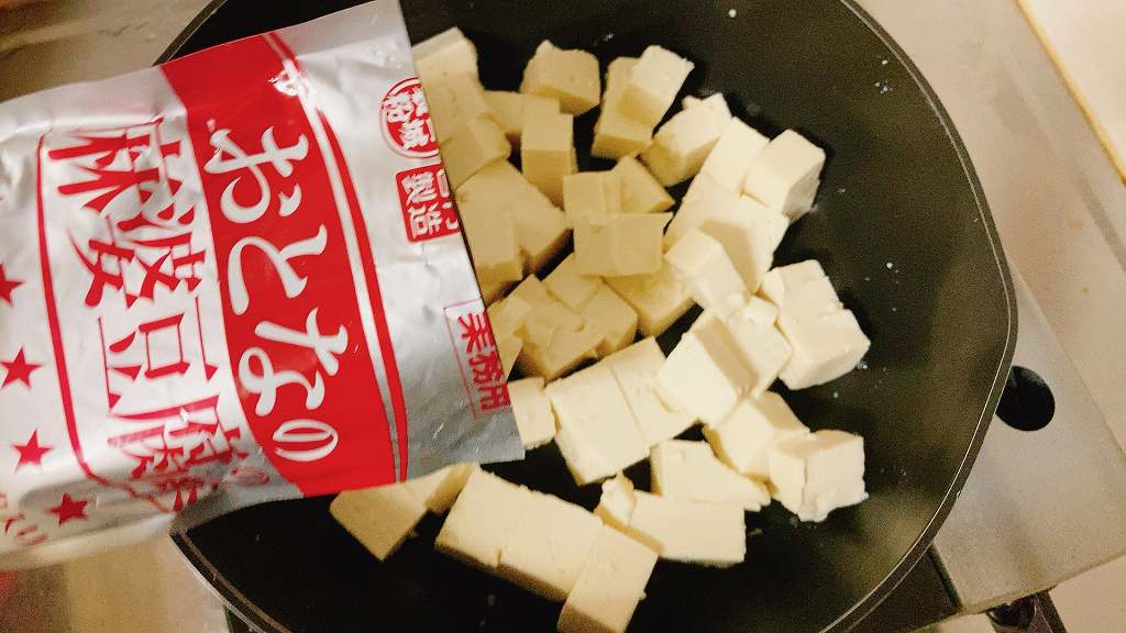 麻婆豆腐の素イン