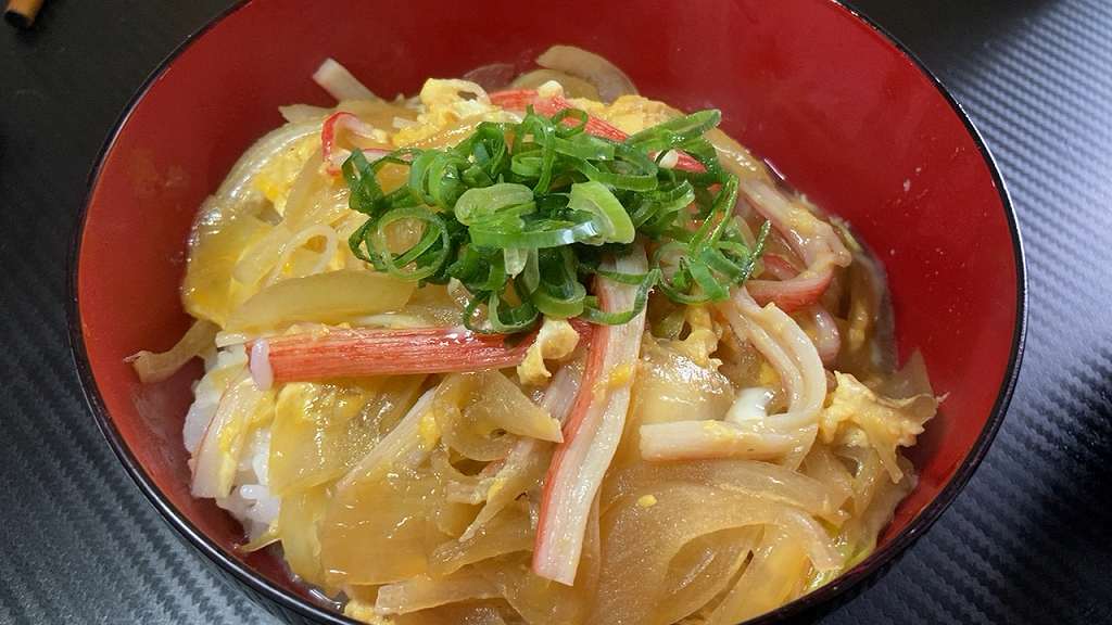 実食２・カニカマ丼アイキャッチ