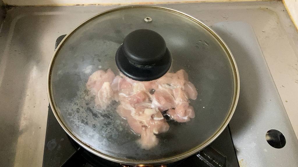 鶏肉炒め２