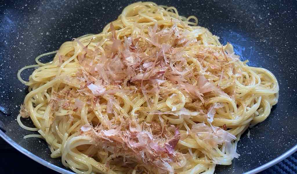 実食２、わさび醤油マヨパスタアイキャッチ