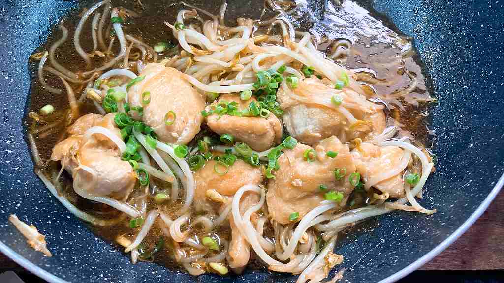 実食２、鶏ももポン酢アイキャッチ