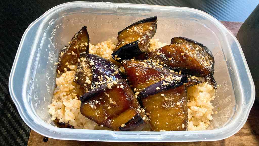 実食２・なすの蒲焼きアイキャッチ