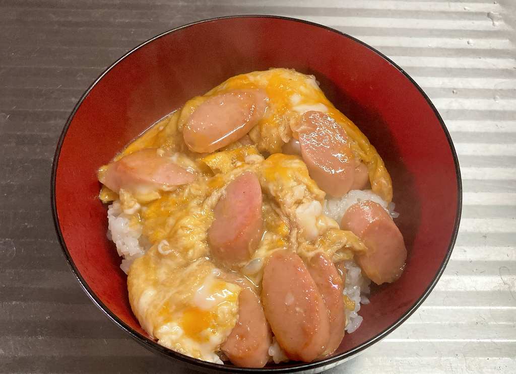 ご飯にオン