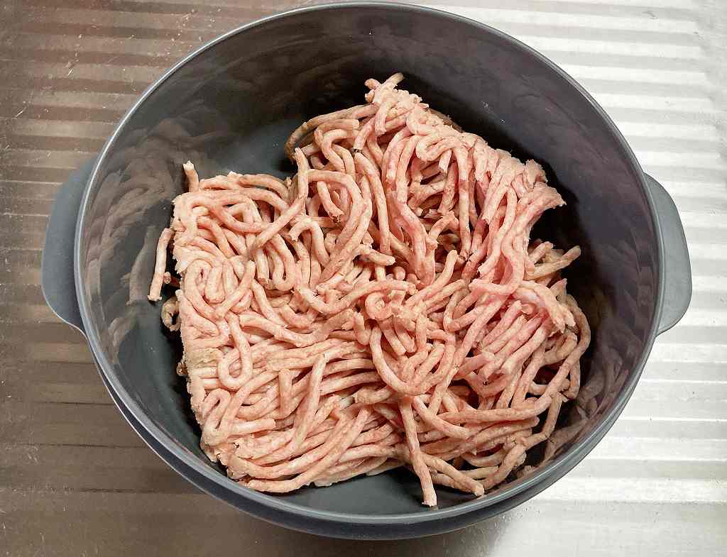 挽き肉イン