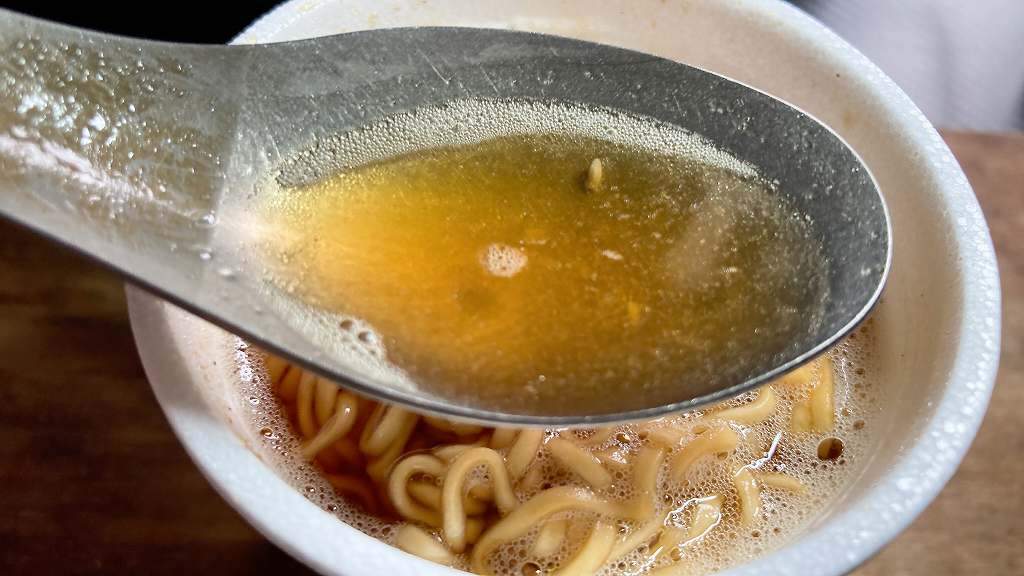 しょうゆ味の実食2