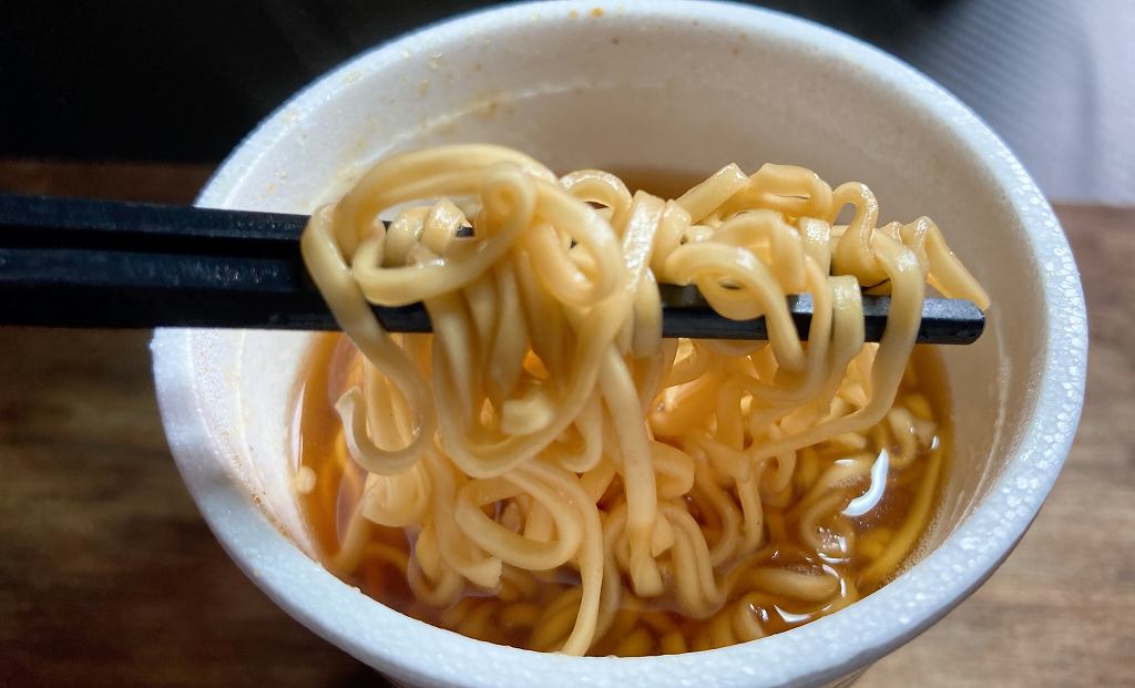 しょうゆ味の実食4