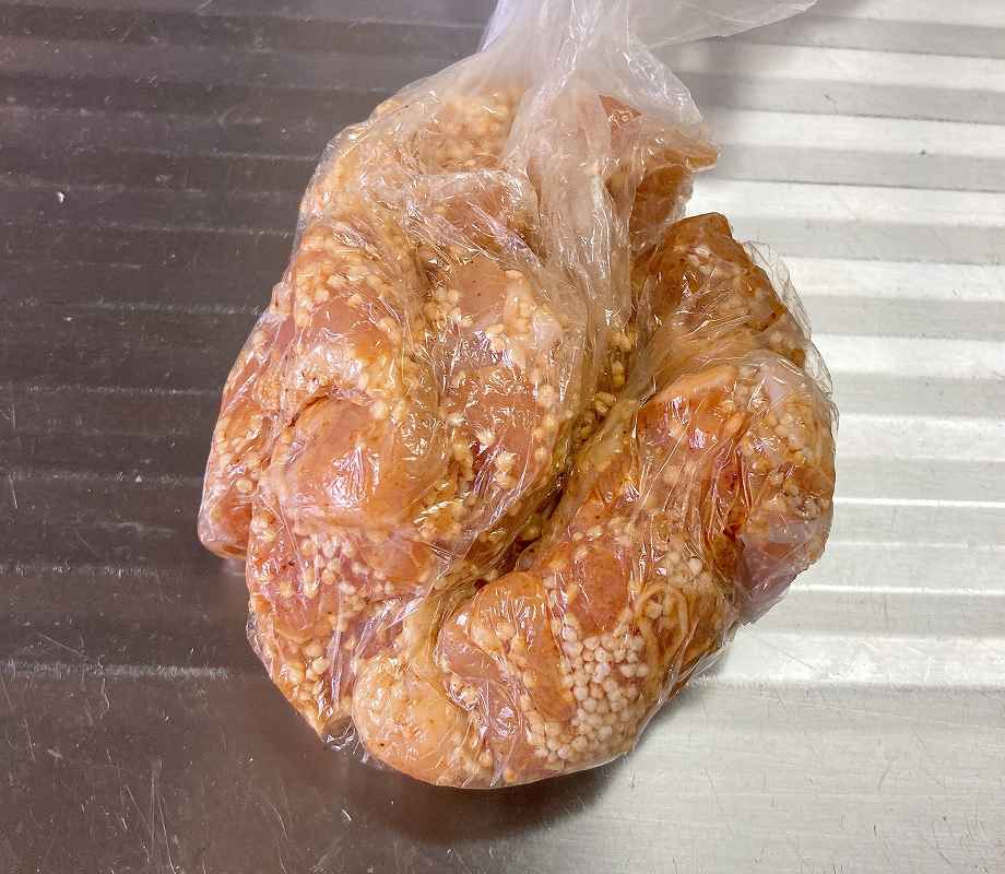 揉み揉み跡