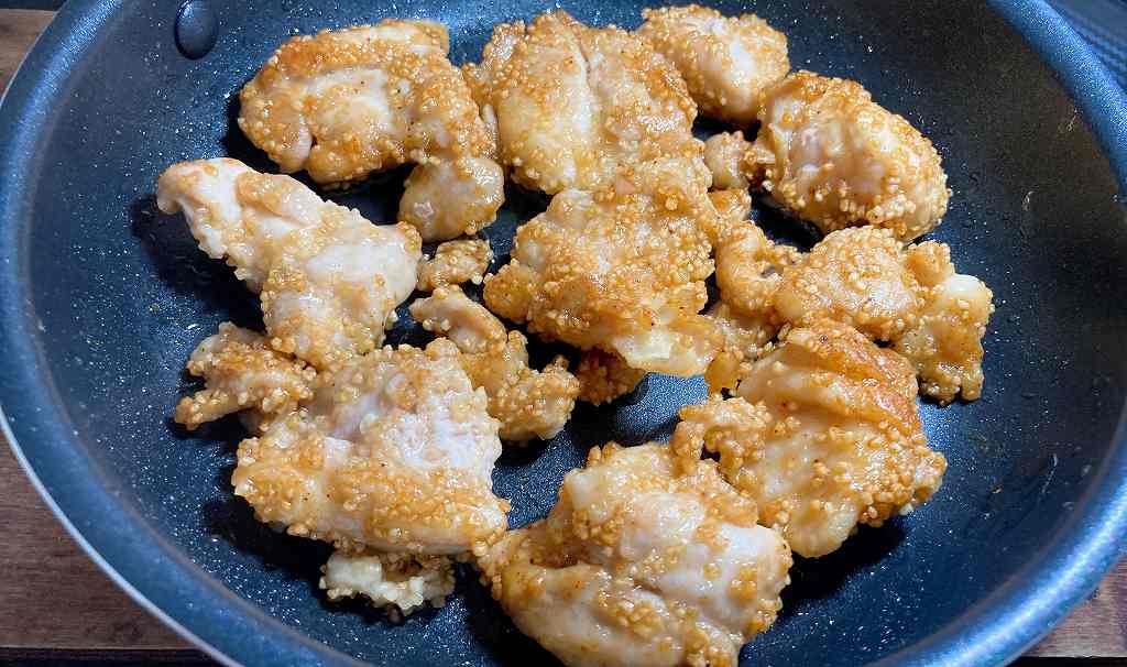 実食2、揚げずにからあげアイキャッチ