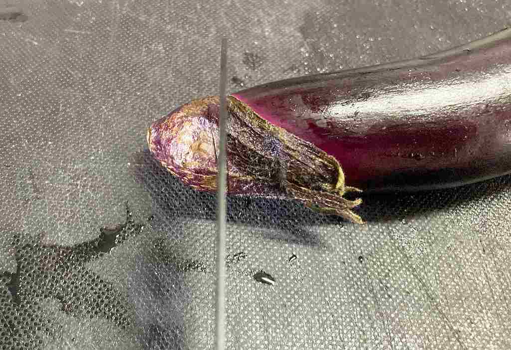 茄子の下処理2