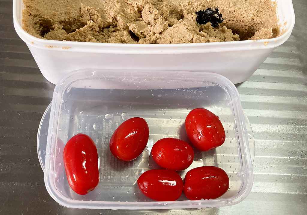 ミニトマト取り出し2