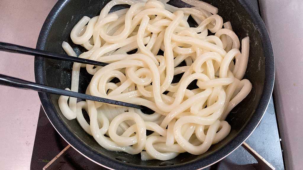 うどん炒め2