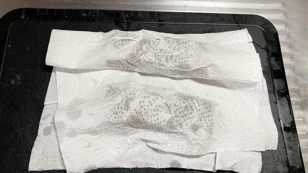水気を切る2
