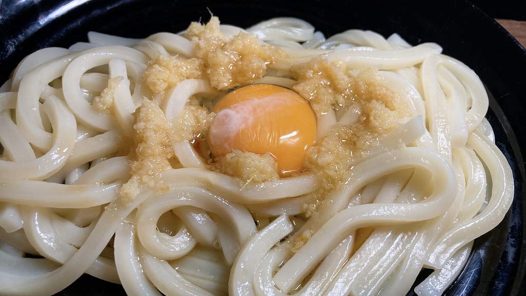実食２、釜玉アイキャッチ