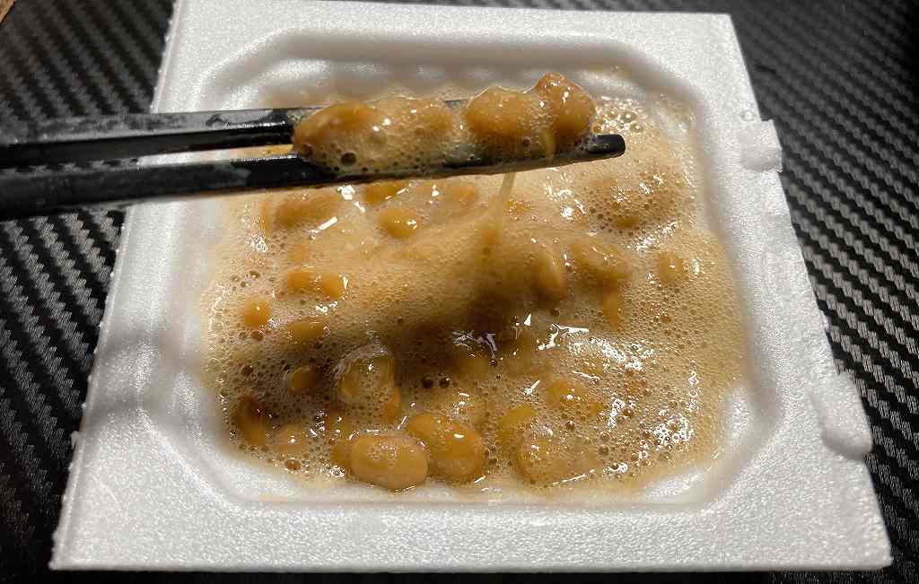 納豆実食
