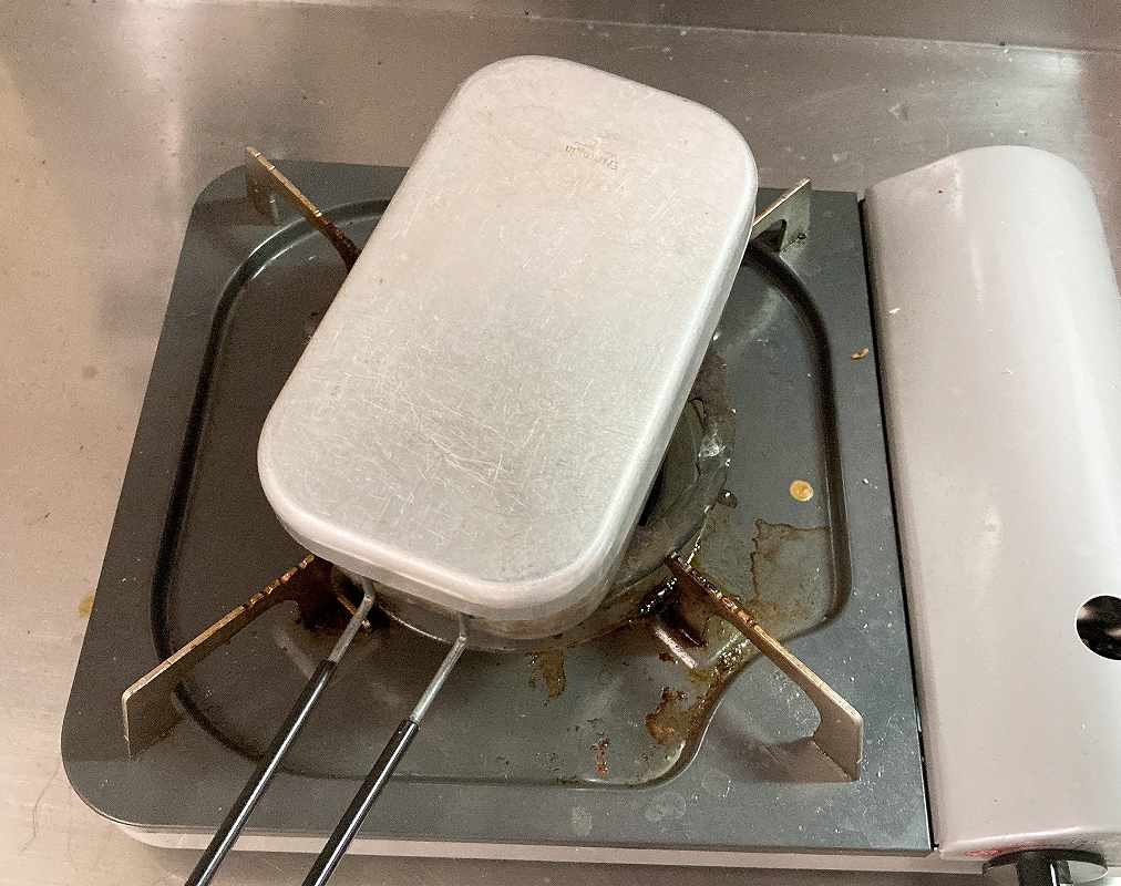 メスティンで沸かす