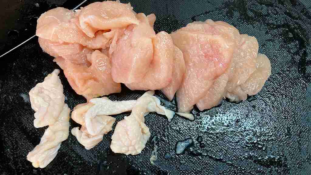 鶏むね肉カット
