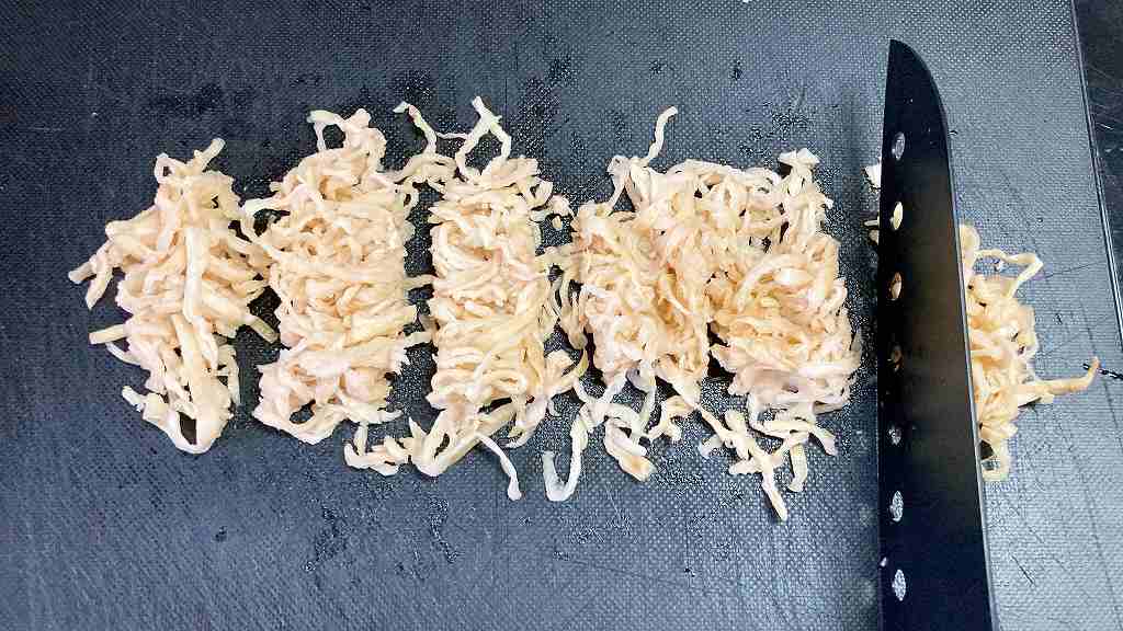 食べやすくカット
