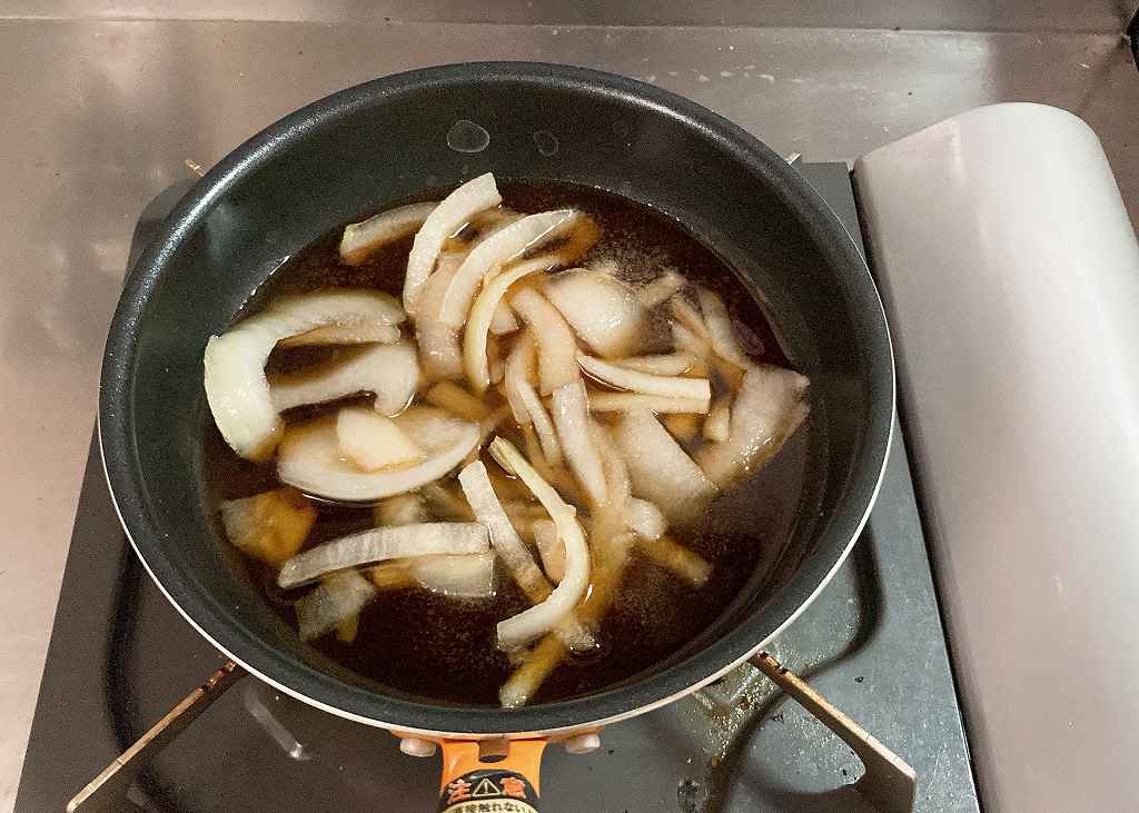 つゆが沸く