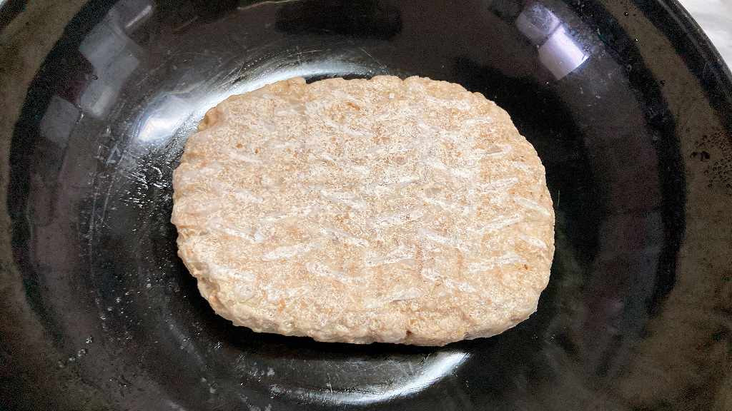 裏に焼き色なし