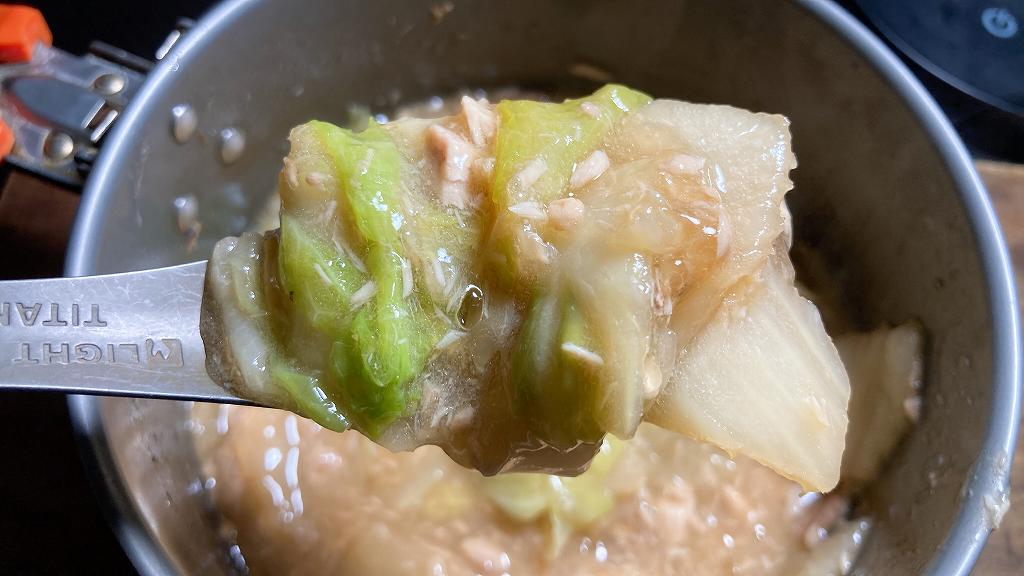 実食５、白菜とツナの旨煮アイキャッチ