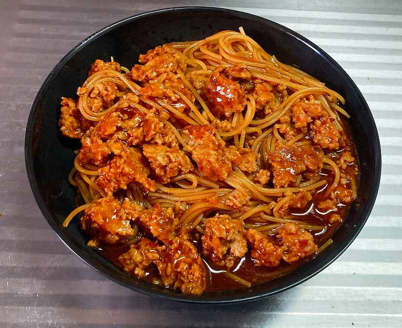 パスタに掛ける