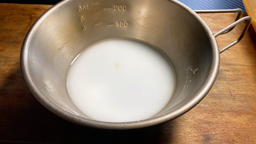 水溶き片栗粉