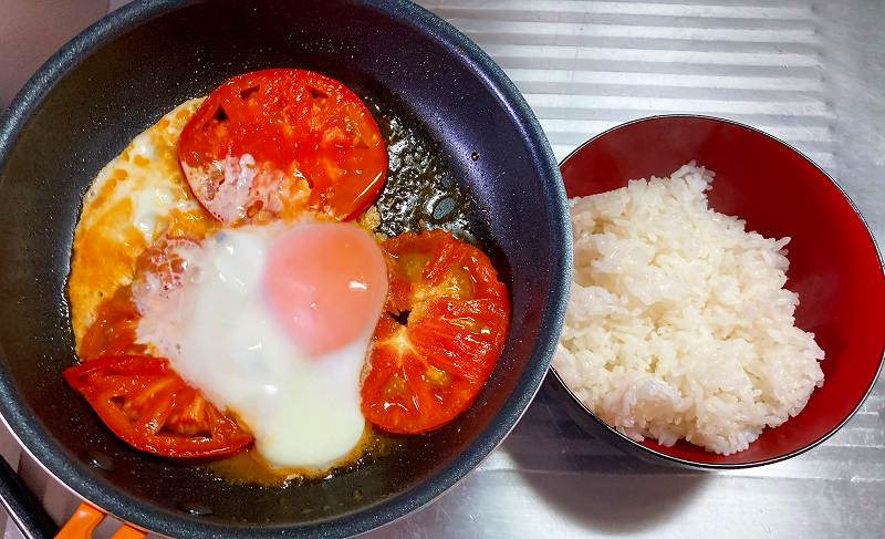 ご飯に乗せる