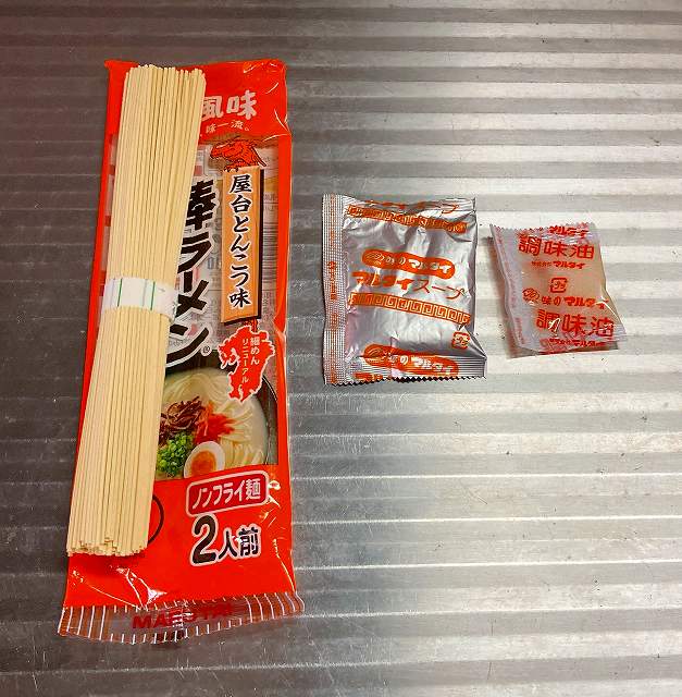 焼きラーメン材料