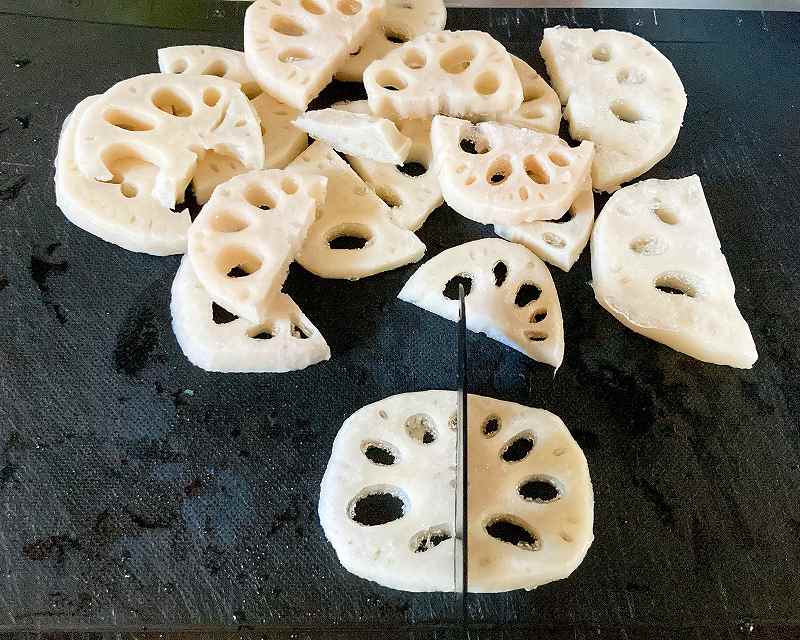 れんこんカット
