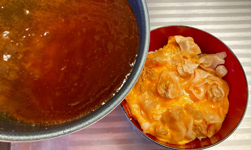 丼に掛ける
