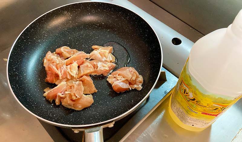 鶏肉炒め
