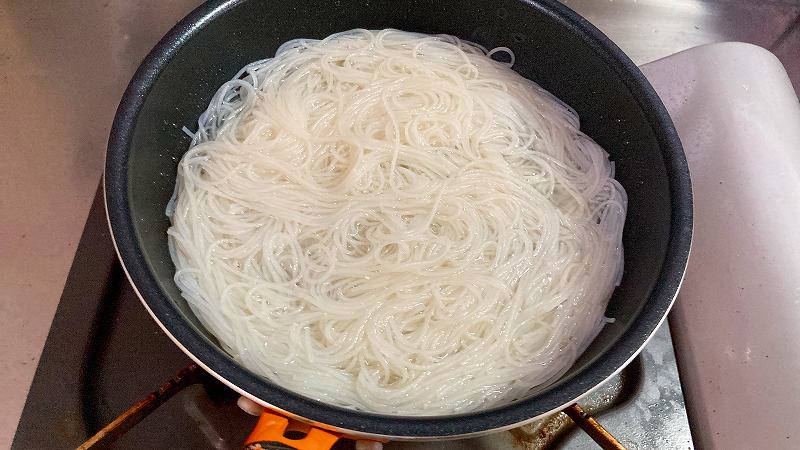 水気を飛ばす