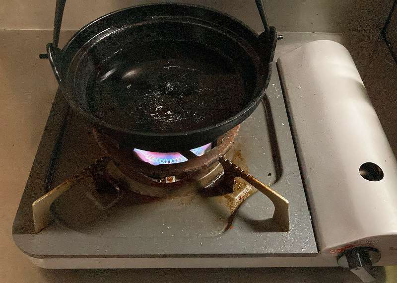 湯を沸かす