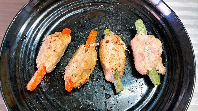 耐熱皿に並べる