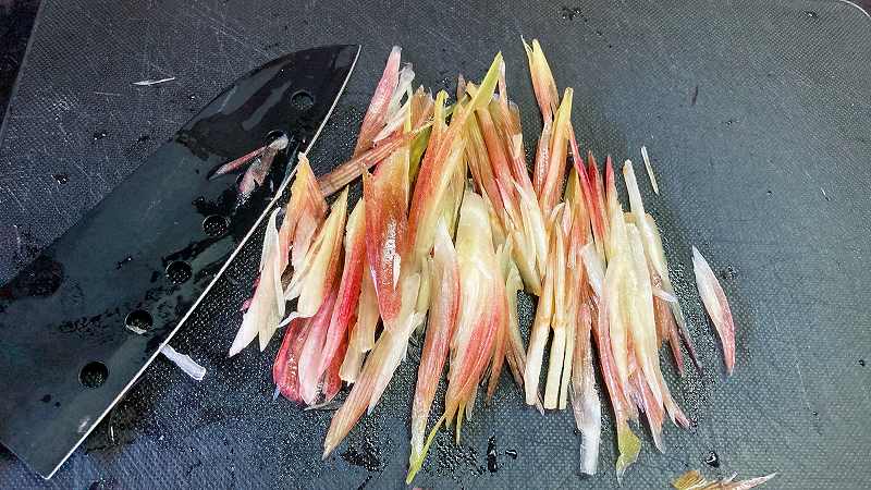 みょうがカット