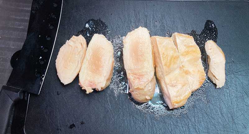 鶏肉カット