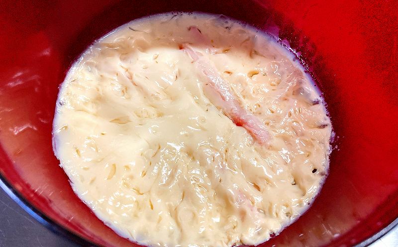 １０分レンチン後