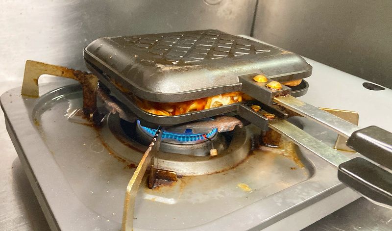 焼き色を付ける