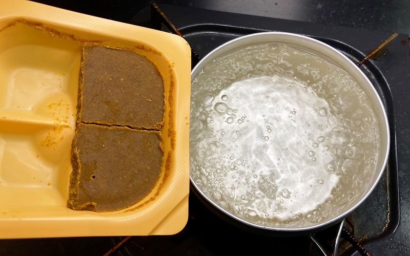 お湯にルゥイン