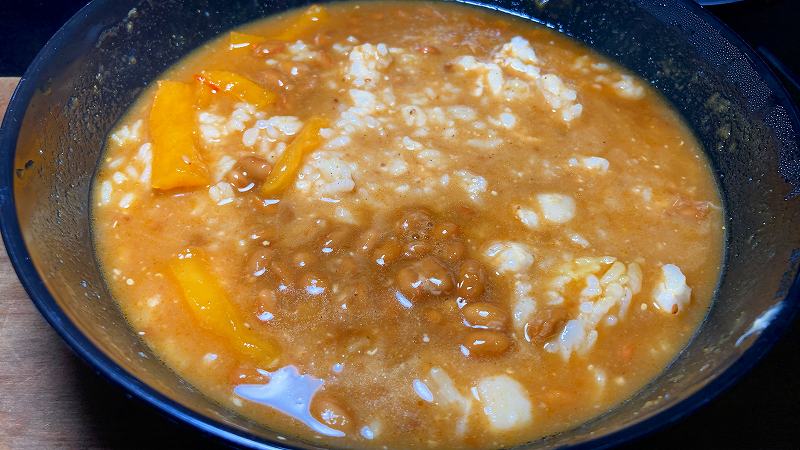 ポテトサラダを溶かす