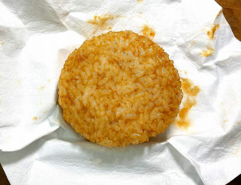 照焼チキンライスバーガー実食3