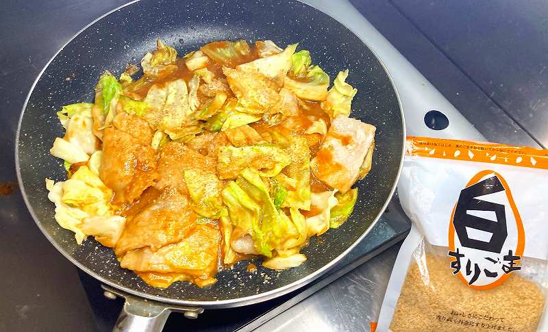 白すりごまイン