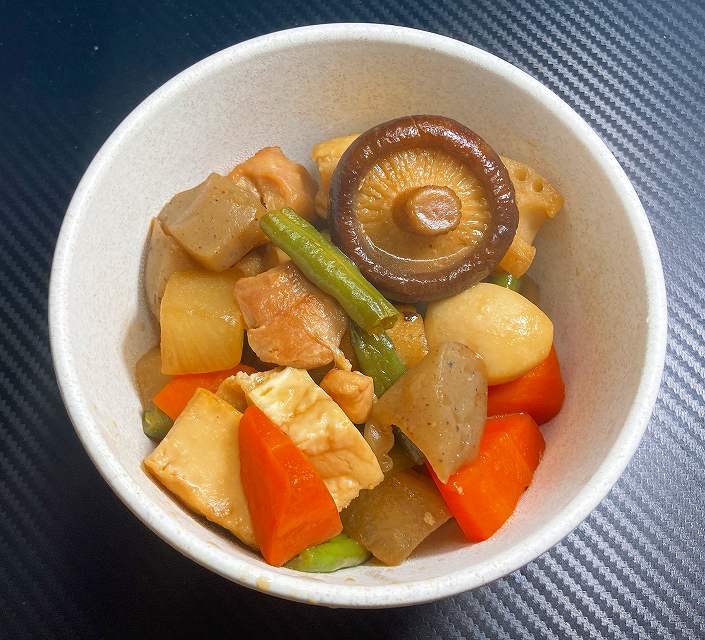 実食１、筑前煮アイキャッチ