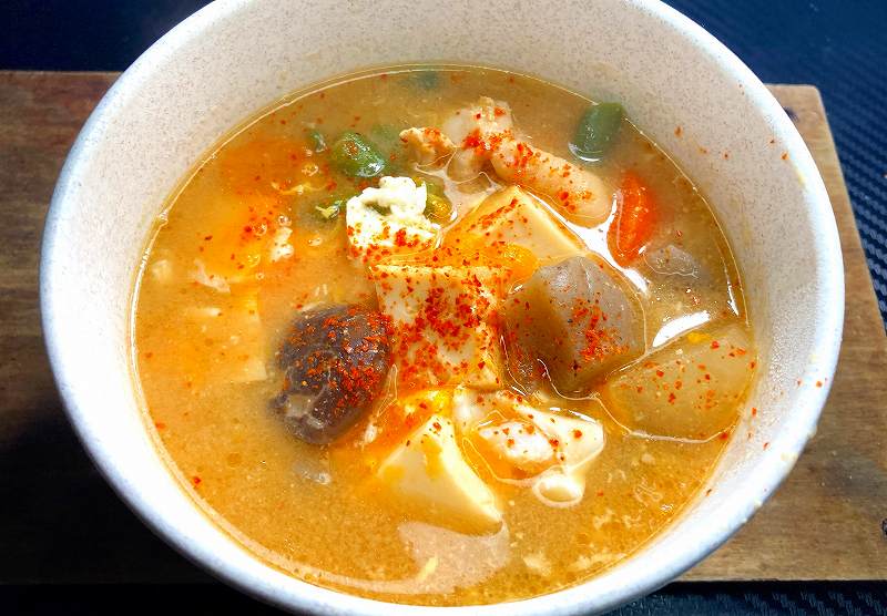 実食２、鶏汁アイキャッチ