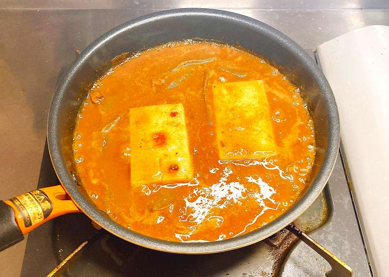 カレーを温める