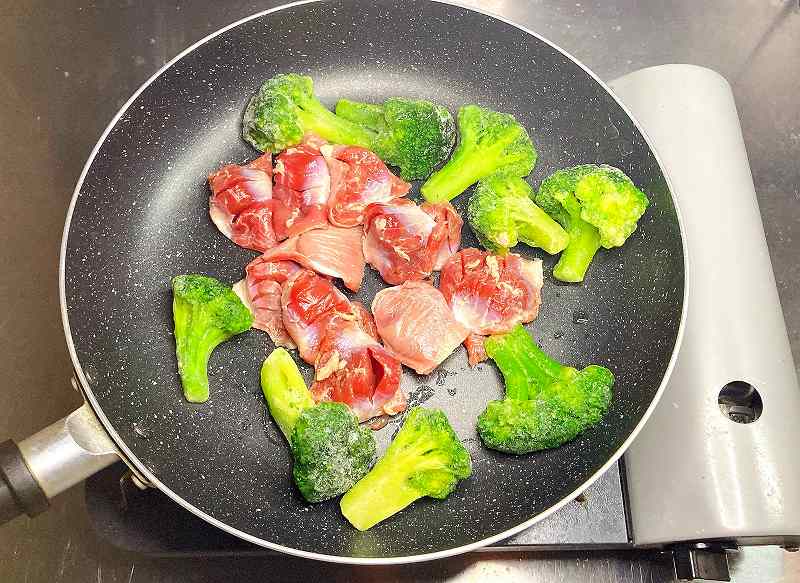 フライパンにイン