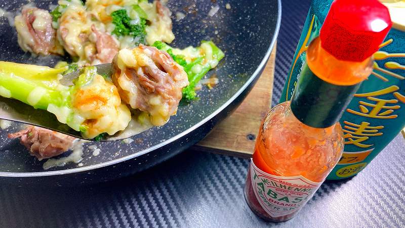 タバスコで味変