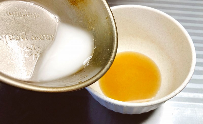 水溶き片栗粉イン